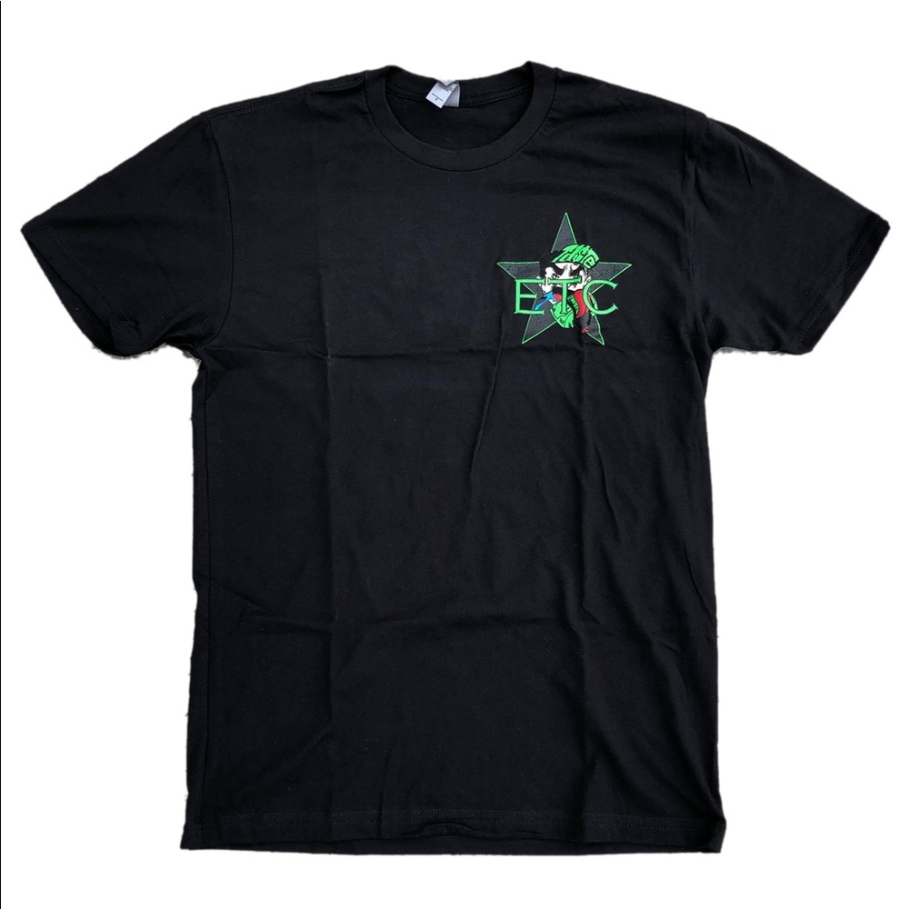 STAR BOY BLK/GRN TEE